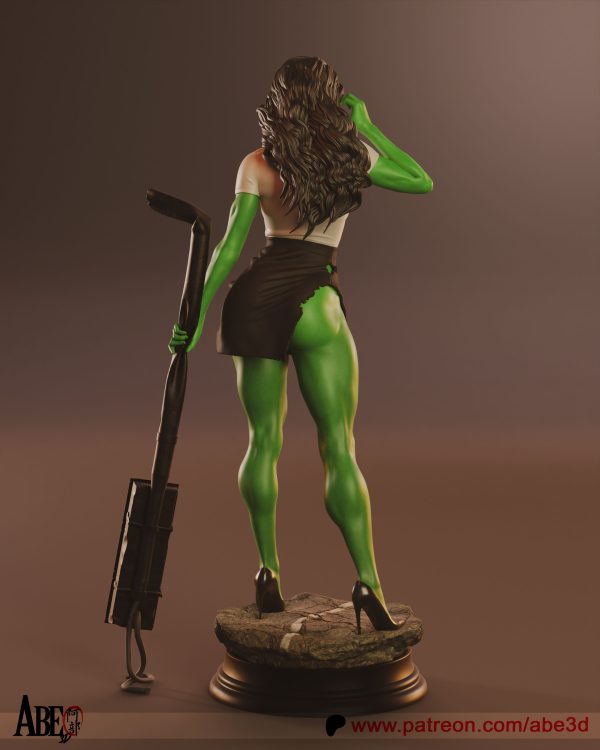 usticia Esmeralda . Fuerza Descomunal y Elegancia de Oficina