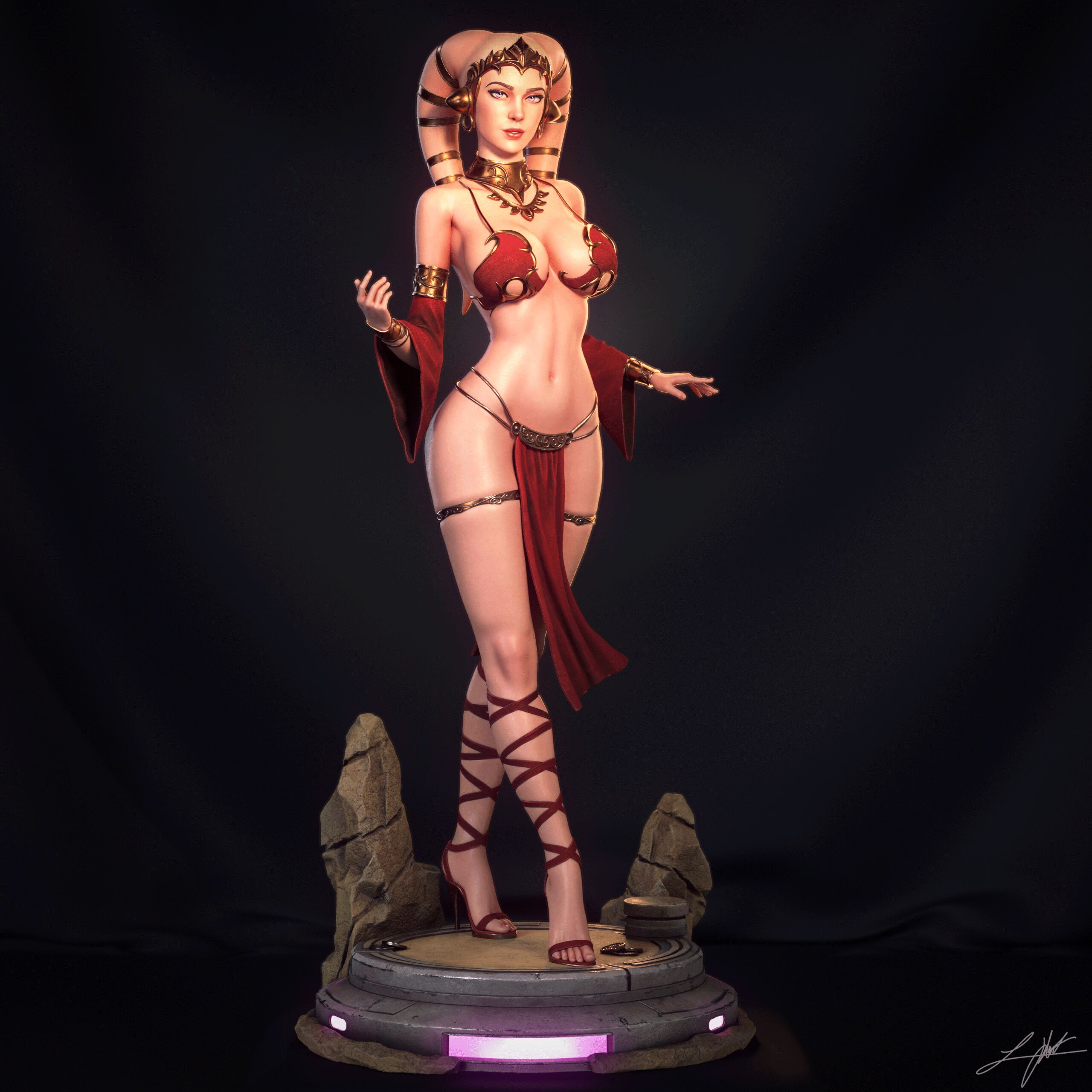 La Anfitriona de la Corte Galáctica - Estética Sci-Fi: imagen 12