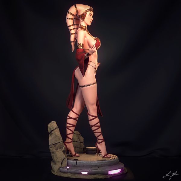 La Anfitriona de la Corte Galáctica - Estética Sci-Fi
