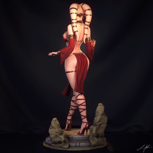 La Anfitriona de la Corte Galáctica - Estética Sci-Fi