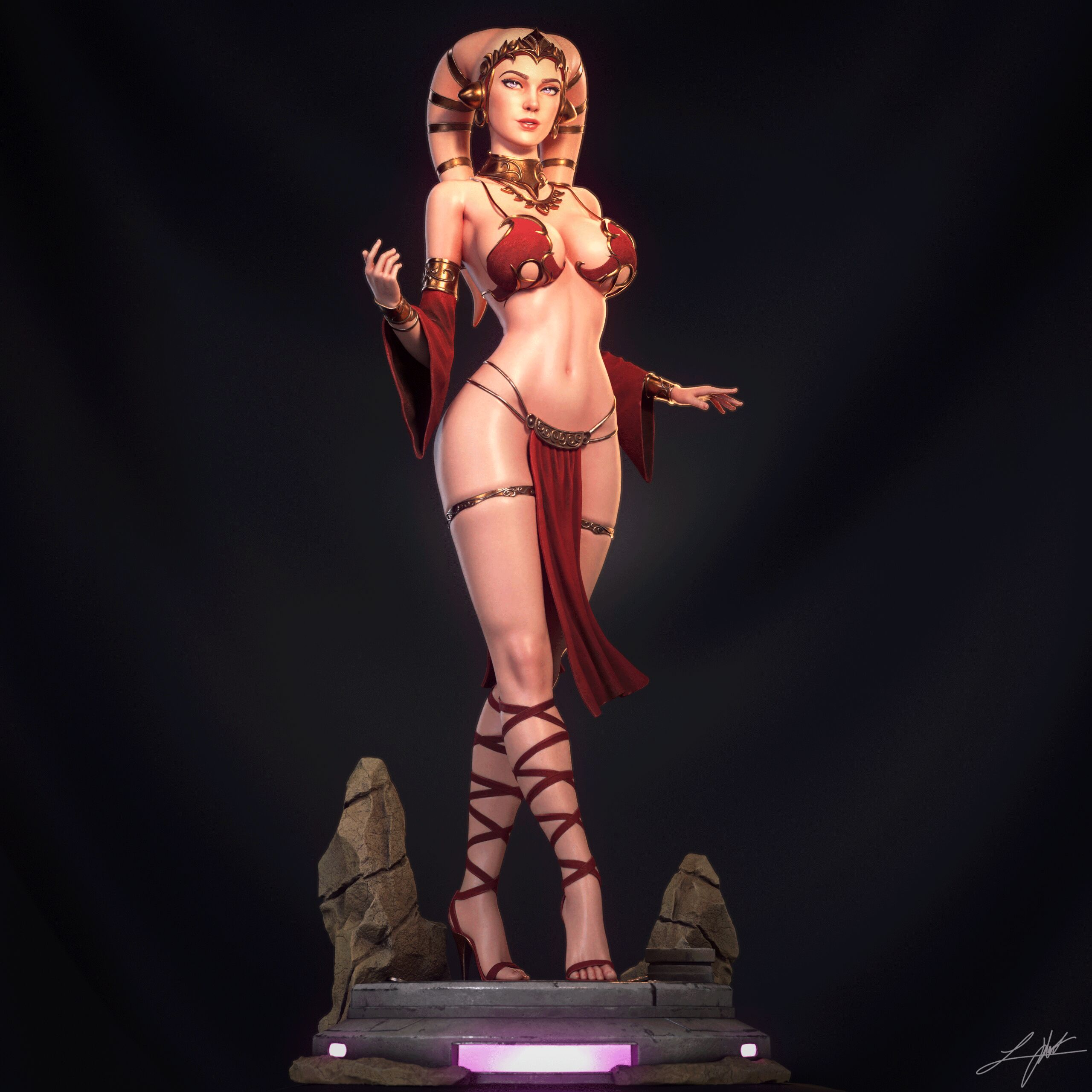 La Anfitriona de la Corte Galáctica - Estética Sci-Fi: imagen 9