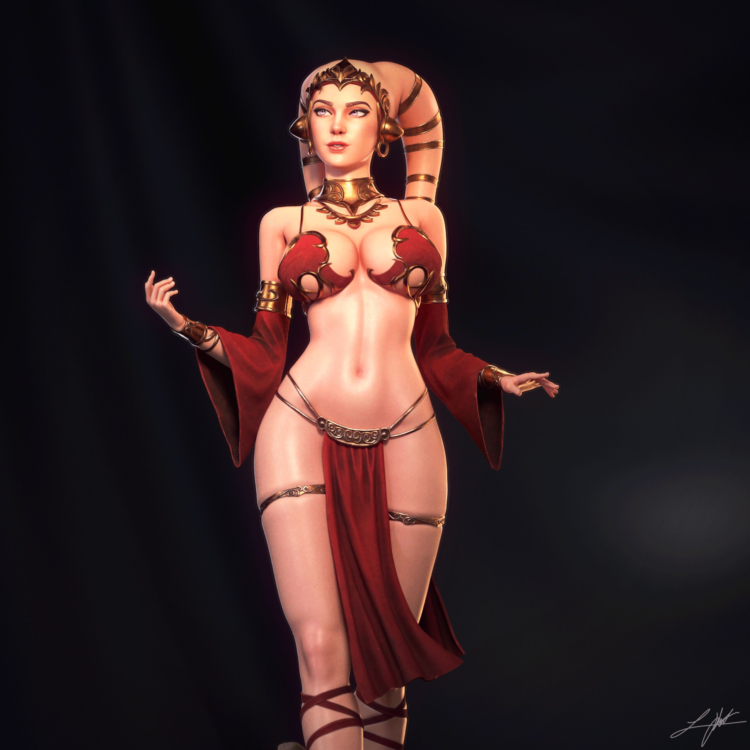 La Anfitriona de la Corte Galáctica - Estética Sci-Fi: imagen 10