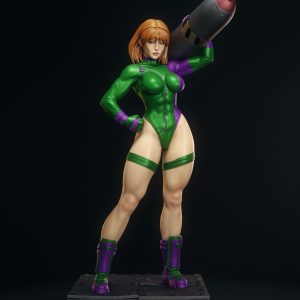 La Líder de Fuerza Genética - Estética Cómic 90s: imagen 2