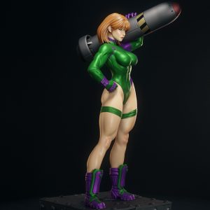 La Líder de Fuerza Genética - Estética Cómic 90s: imagen 3