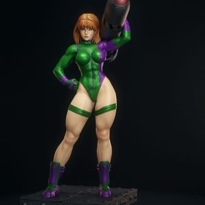 La Líder de Fuerza Genética - Estética Cómic 90s: imagen 6