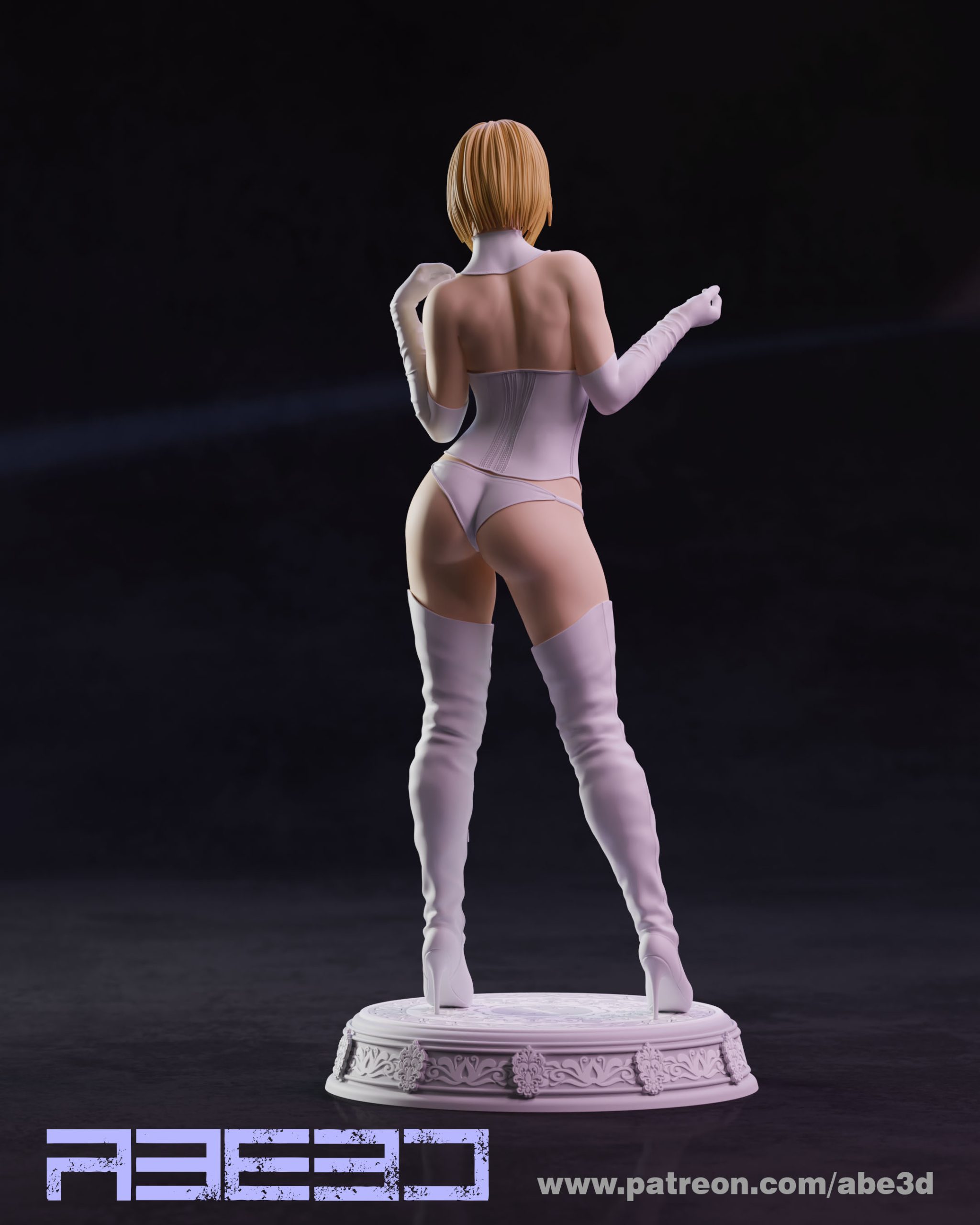 Emma, Soberana Galante . Elegancia en Blanco (sin capa): imagen 3