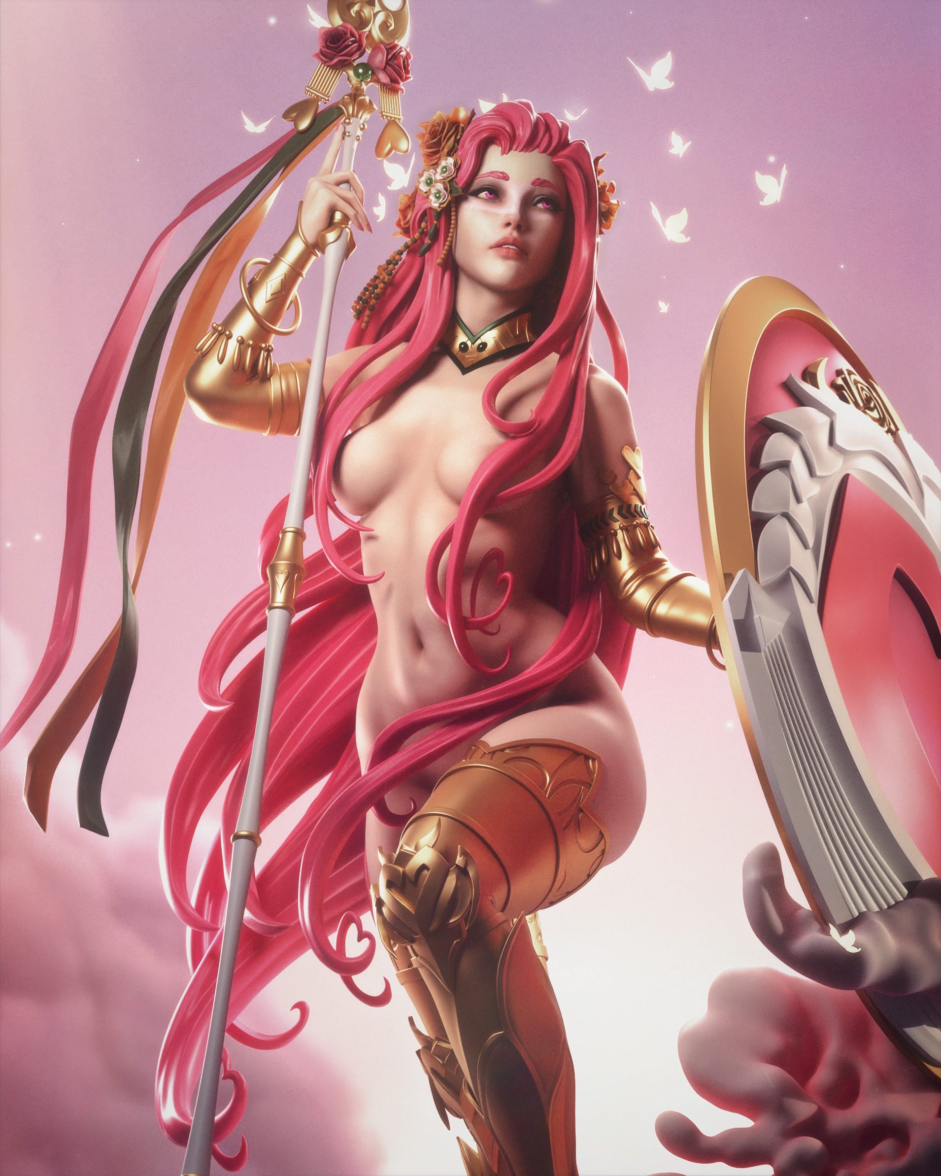 La Diosa de la Belleza y la Pasión . Amor, Olimpo y Guerra: imagen 1