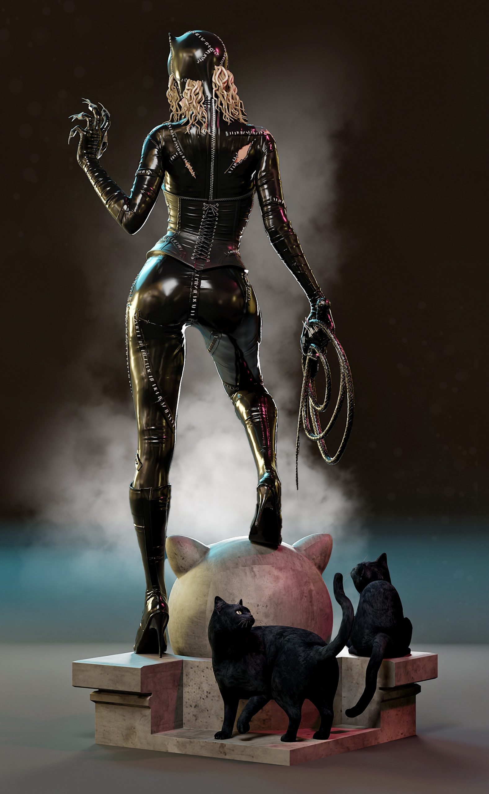 La Siniestra Vigilante Felina . Resurrección, Costuras y Venganza: imagen 12