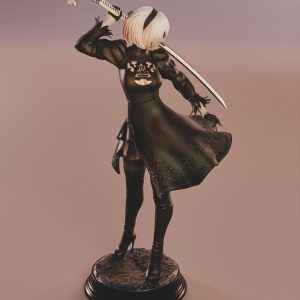 La Ejecutora del Destino Mecánico . Elegancia, Acero y Humanidad: imagen 2