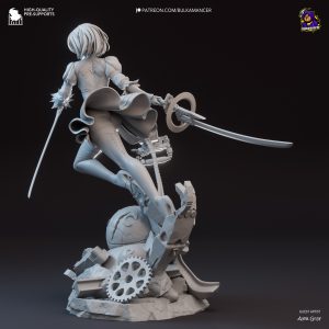 Autómata del Destino Aciago . Elegancia en el Caos de Acero: imagen 8
