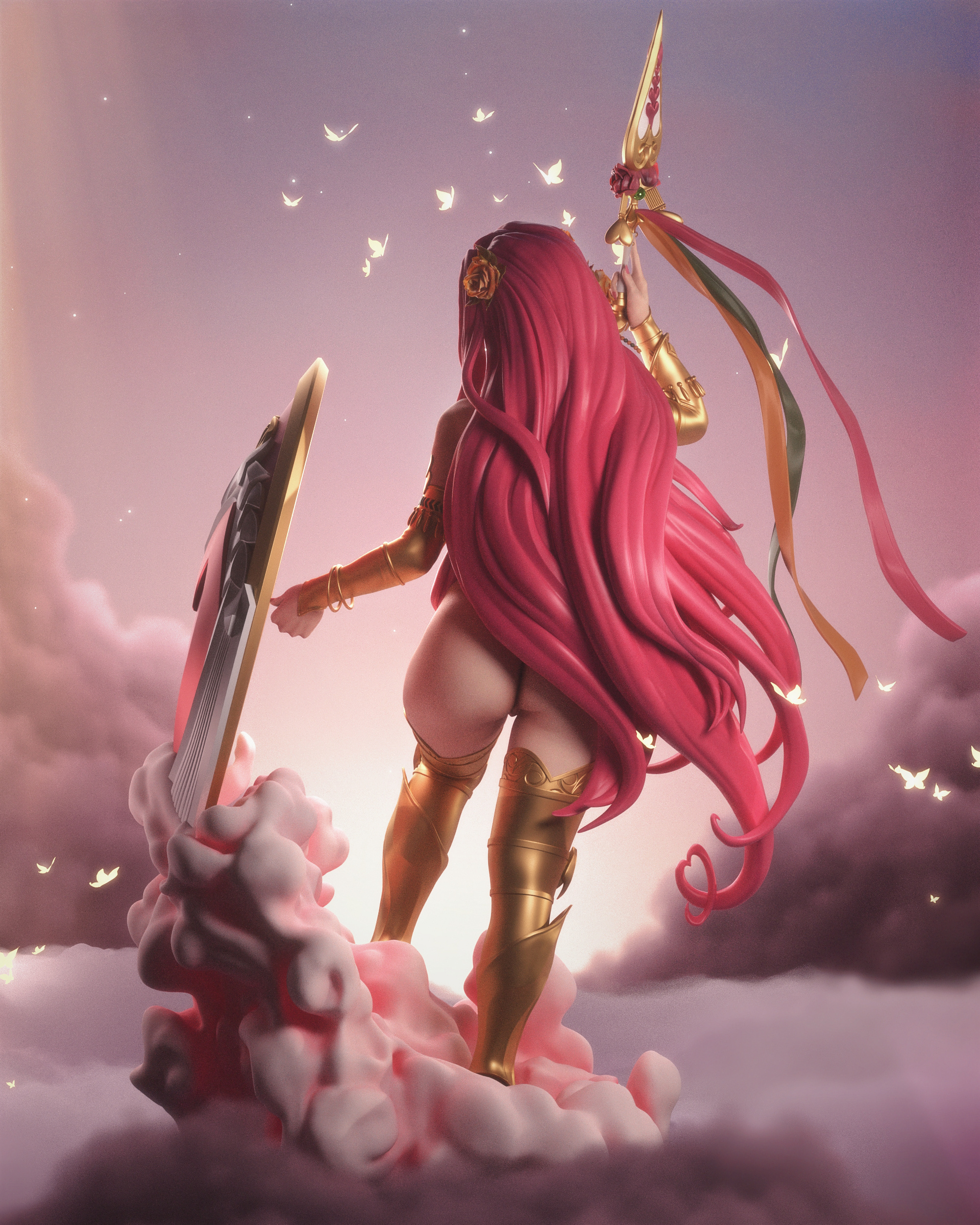 La Diosa de la Belleza y la Pasión . Amor, Olimpo y Guerra: imagen 4