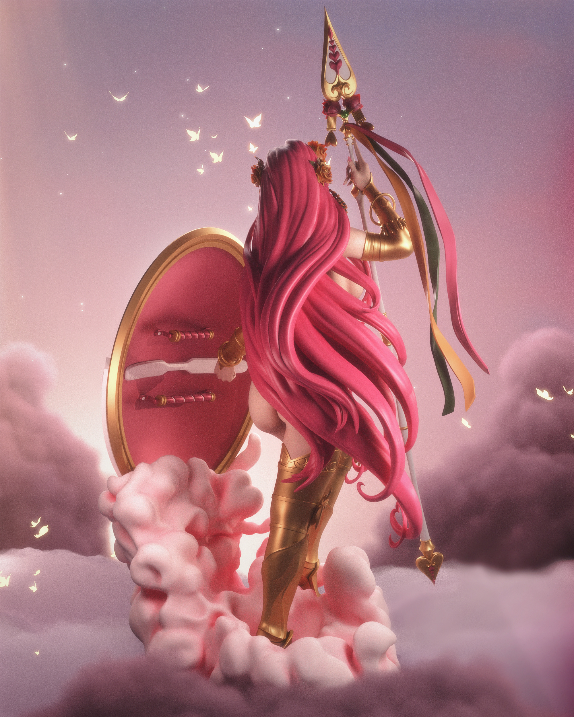La Diosa de la Belleza y la Pasión . Amor, Olimpo y Guerra: imagen 5