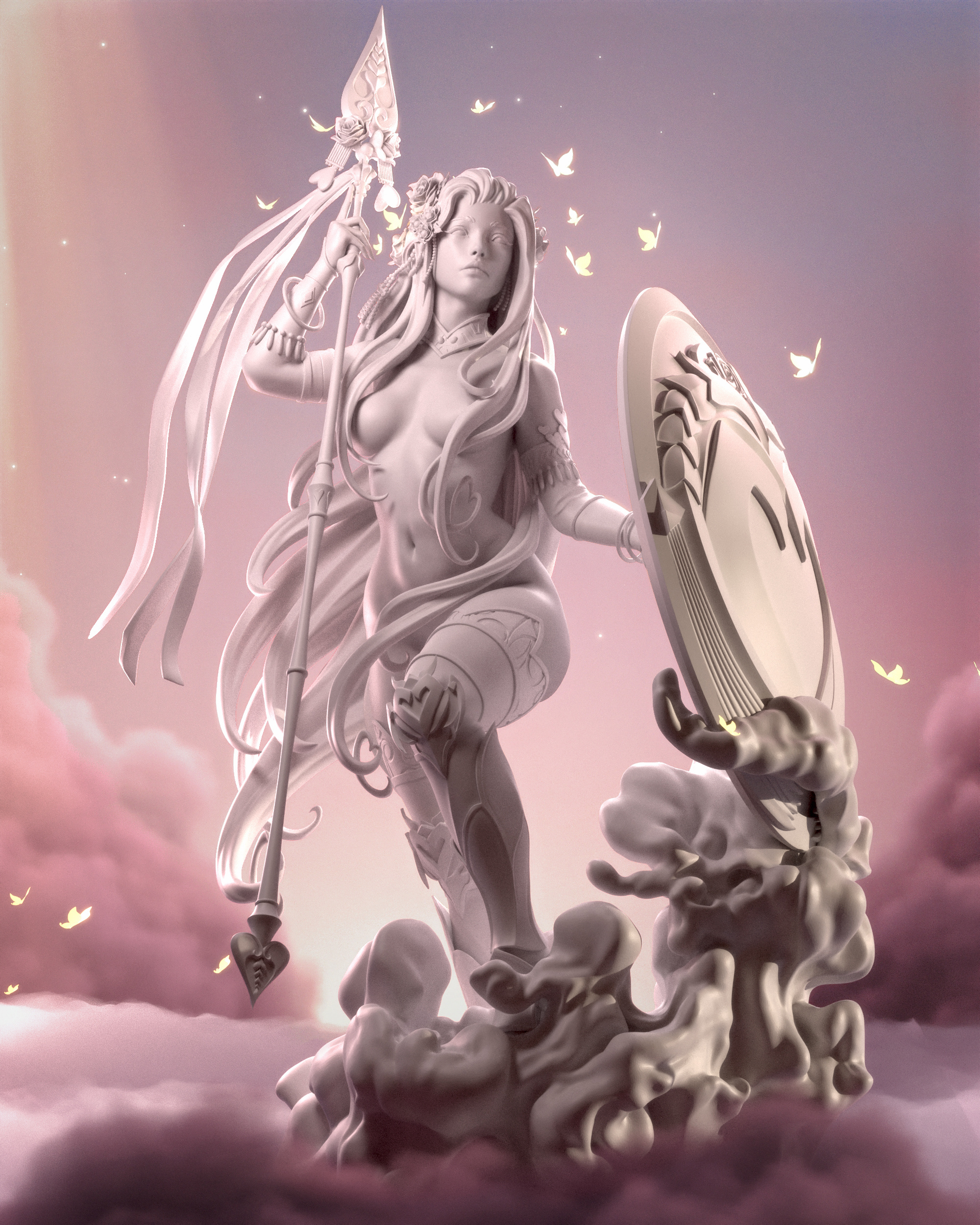 La Diosa de la Belleza y la Pasión . Amor, Olimpo y Guerra: imagen 6
