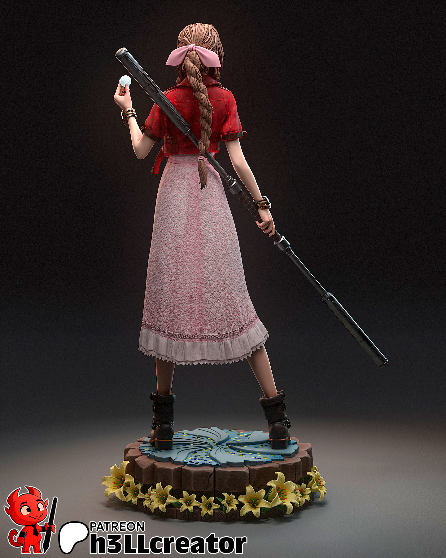 La Guardiana del Linaje Ancestral . Pureza, Flores y Magia: imagen 4