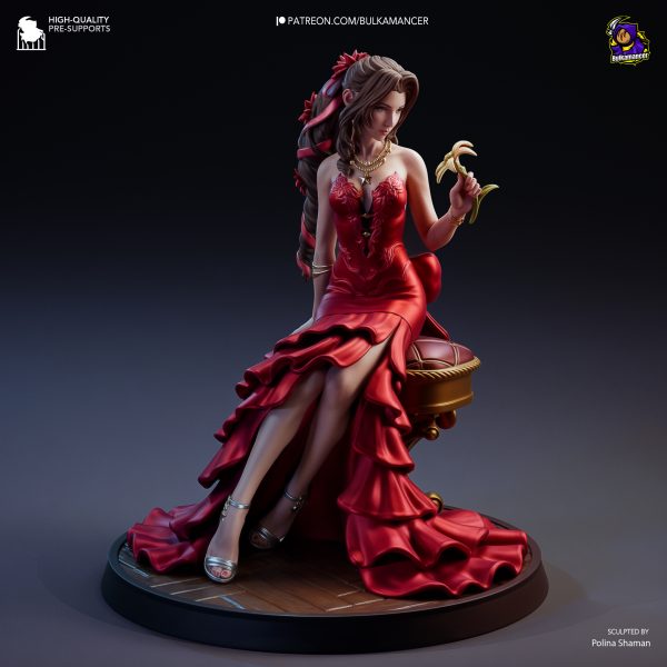La Dama de la Flor Escarlata . Elegancia y Esperanza