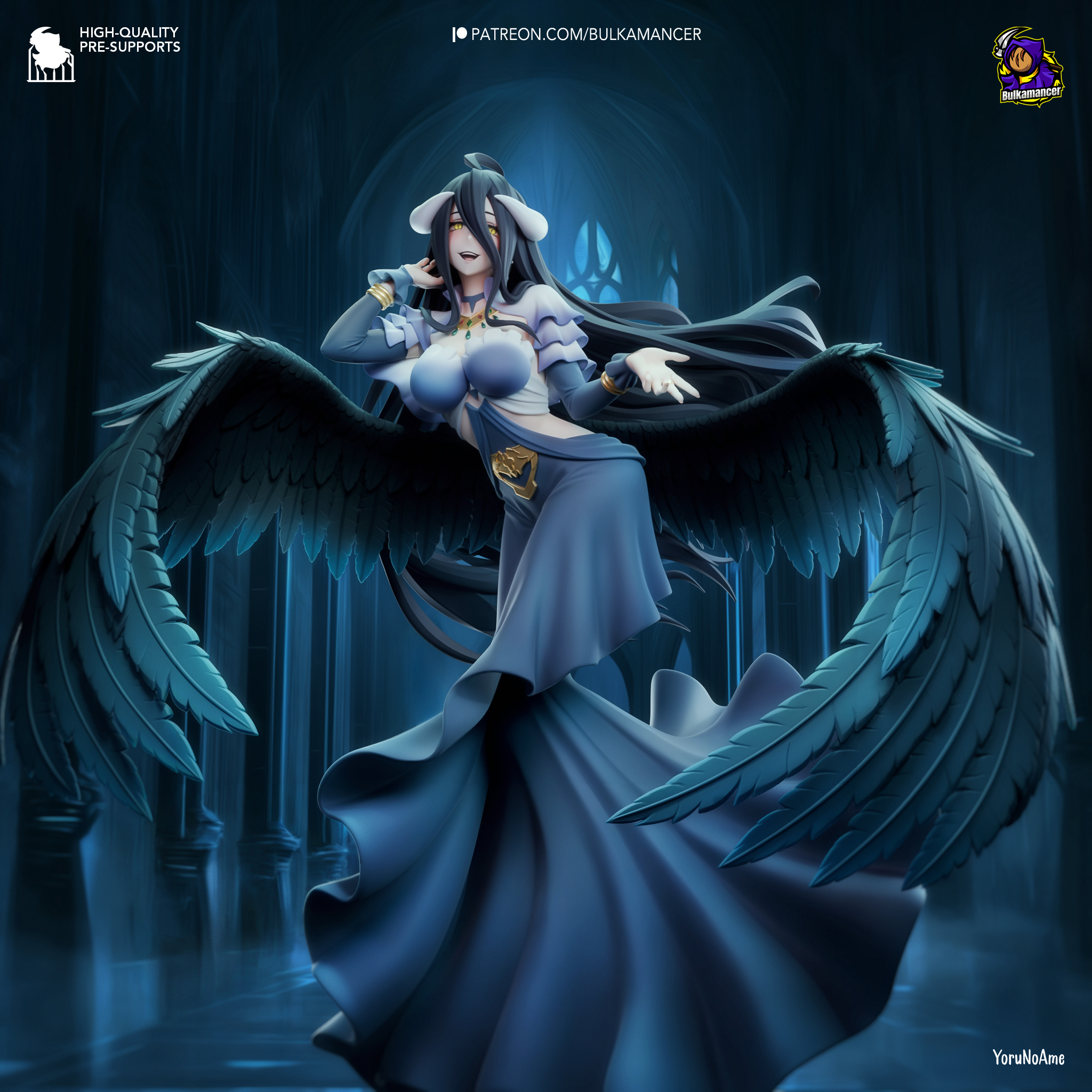 Guardiana de la Devoción Pura . Majestuosidad Alada y Lealtad Eterna: imagen 6