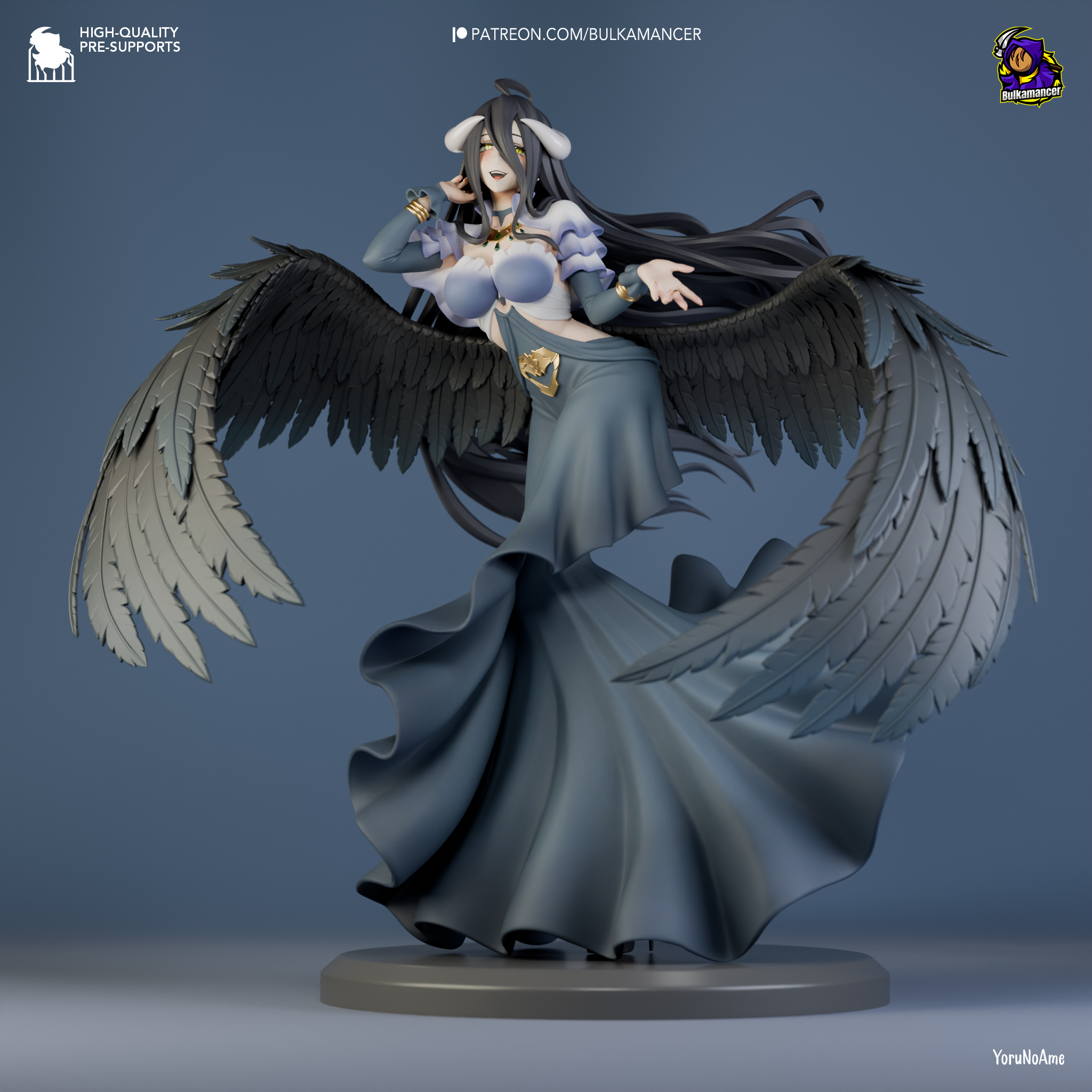 Guardiana de la Devoción Pura . Majestuosidad Alada y Lealtad Eterna: imagen 2