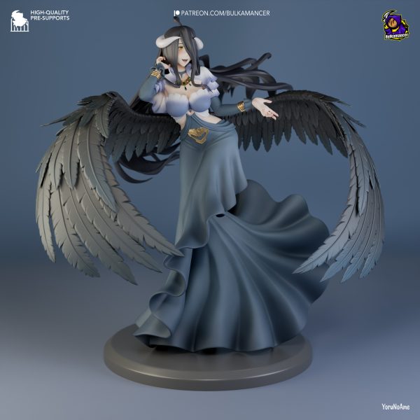 Guardiana de la Devoción Pura . Majestuosidad Alada y Lealtad Eterna