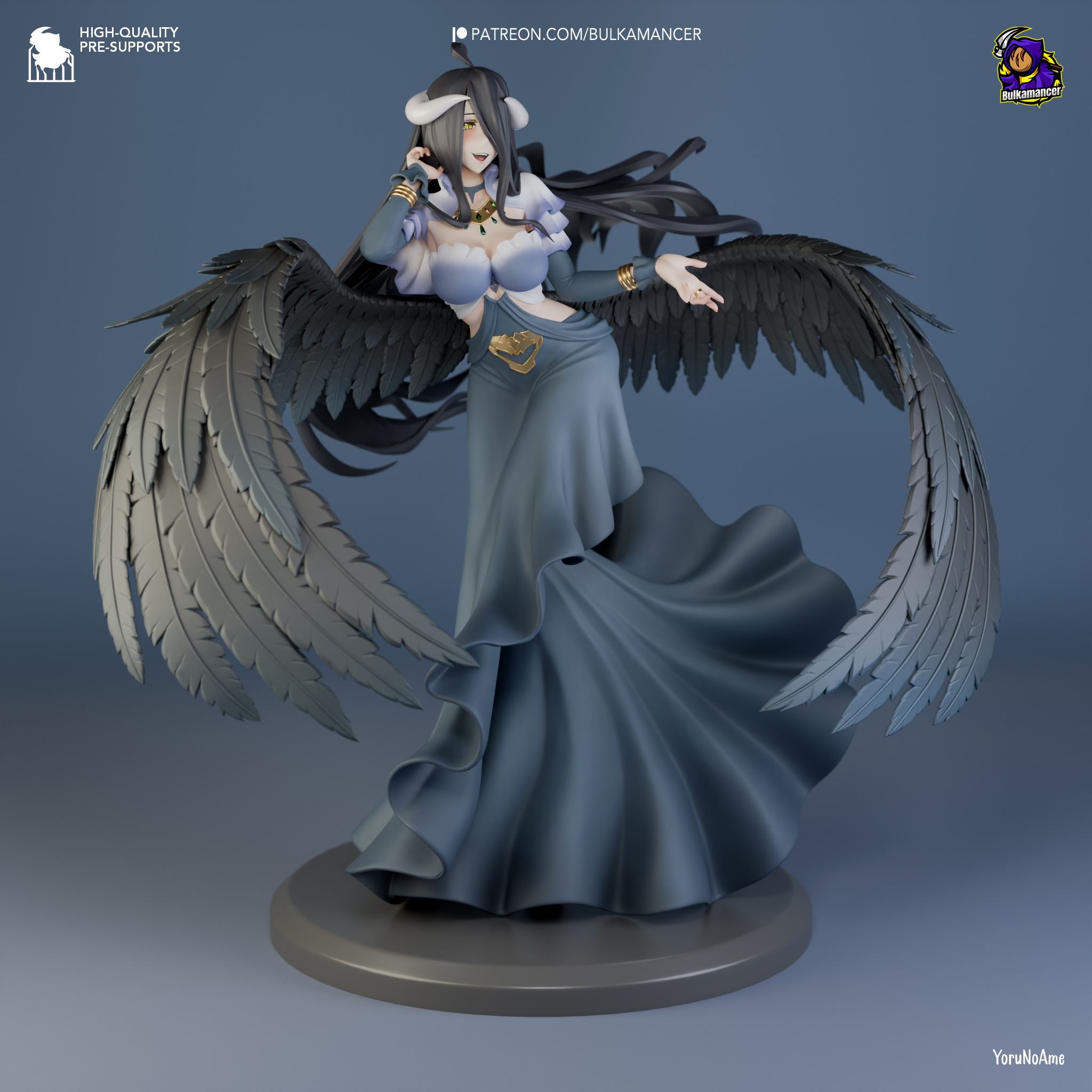 Guardiana de la Devoción Pura . Majestuosidad Alada y Lealtad Eterna: imagen 4