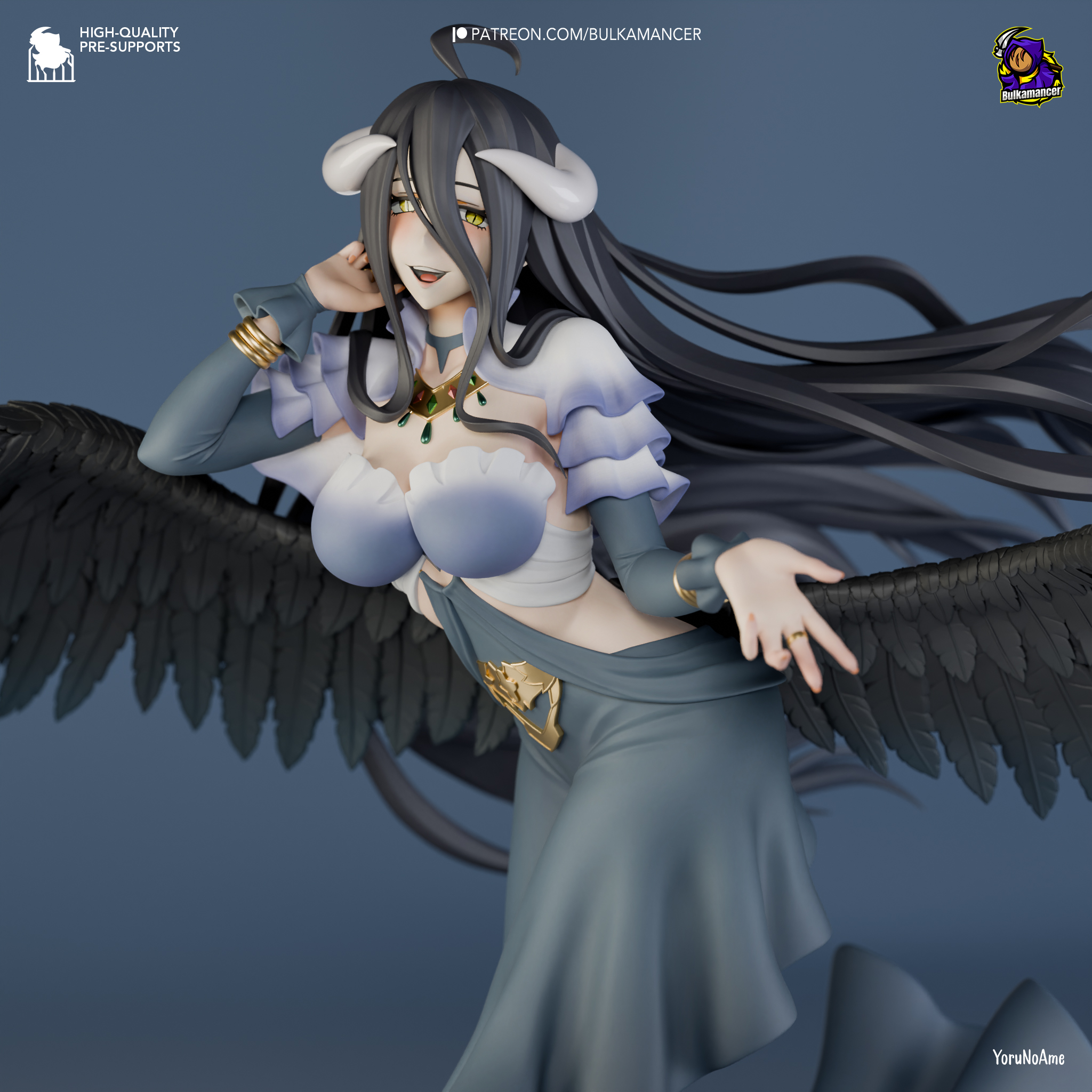 Guardiana de la Devoción Pura . Majestuosidad Alada y Lealtad Eterna: imagen 5