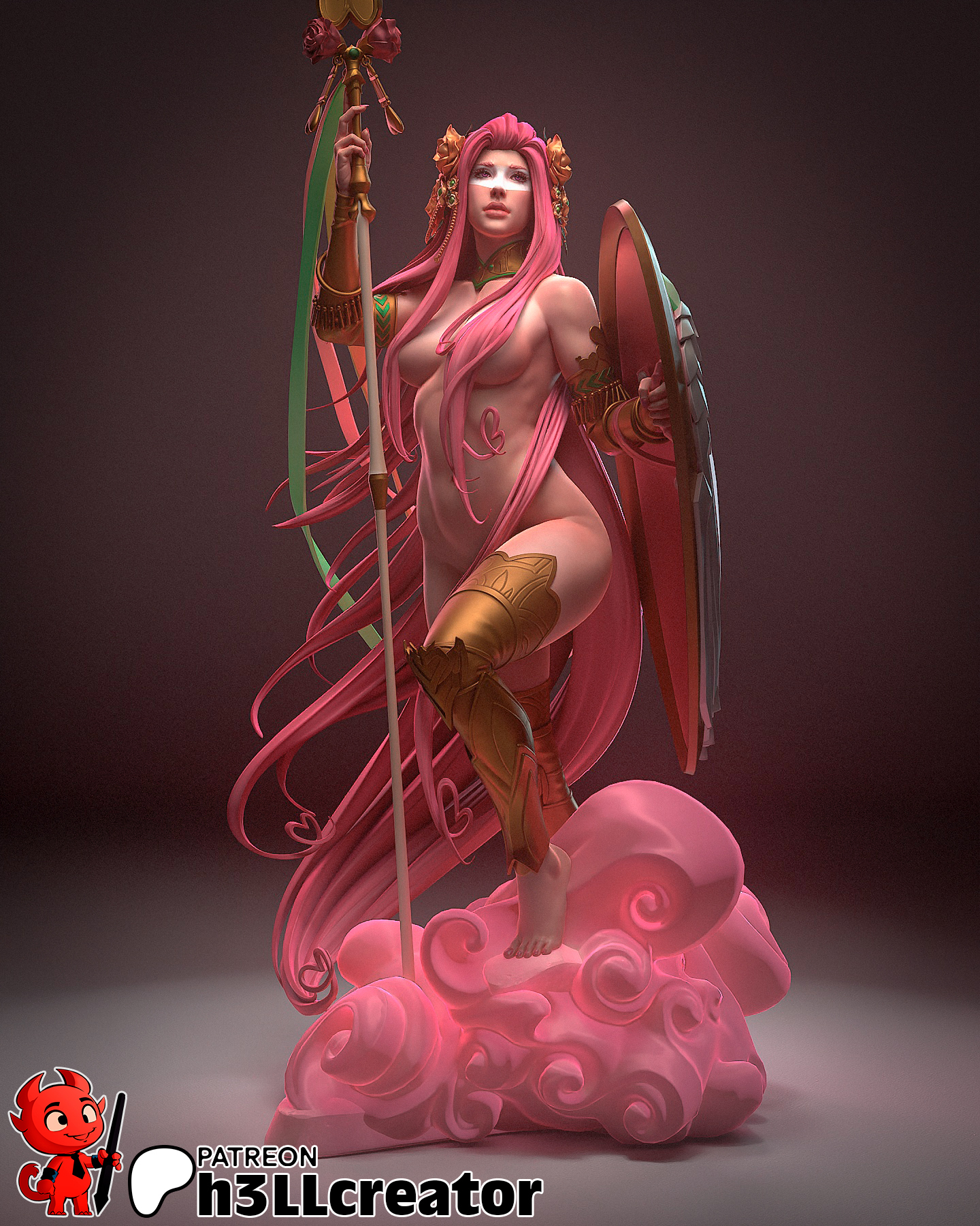 Diosa del Amor y el Deseo . Belleza Eterna y Guerra: imagen 2