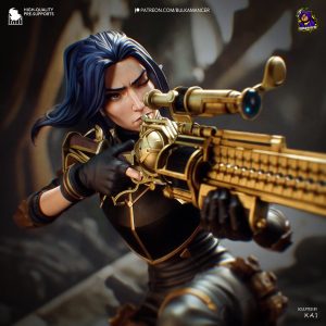 La Francotiradora de Piltover . Precisión, Justicia y Hextech