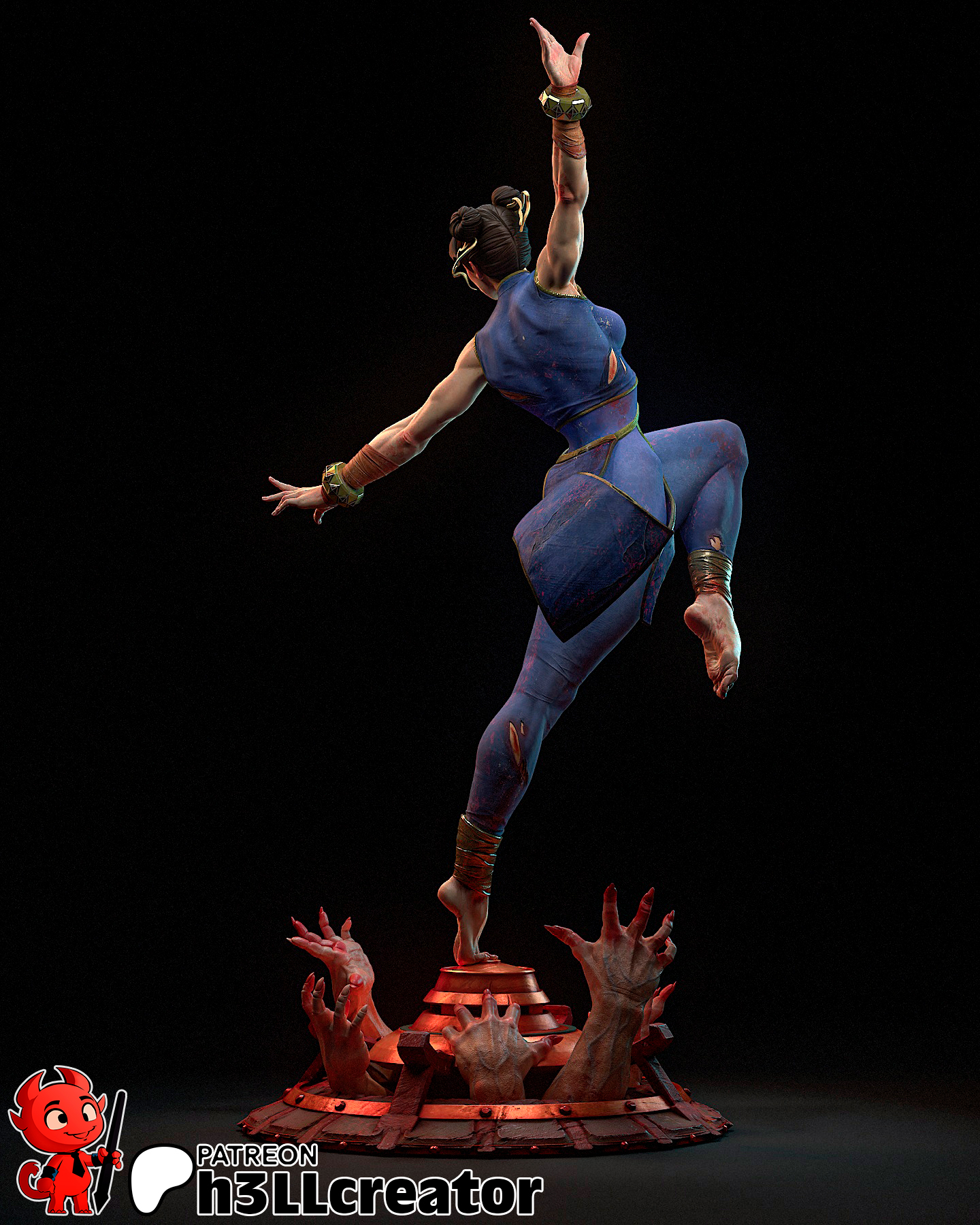 La Maestra del Golpe Relámpago . Equilibrio, Fuerza y Gracia: imagen 4