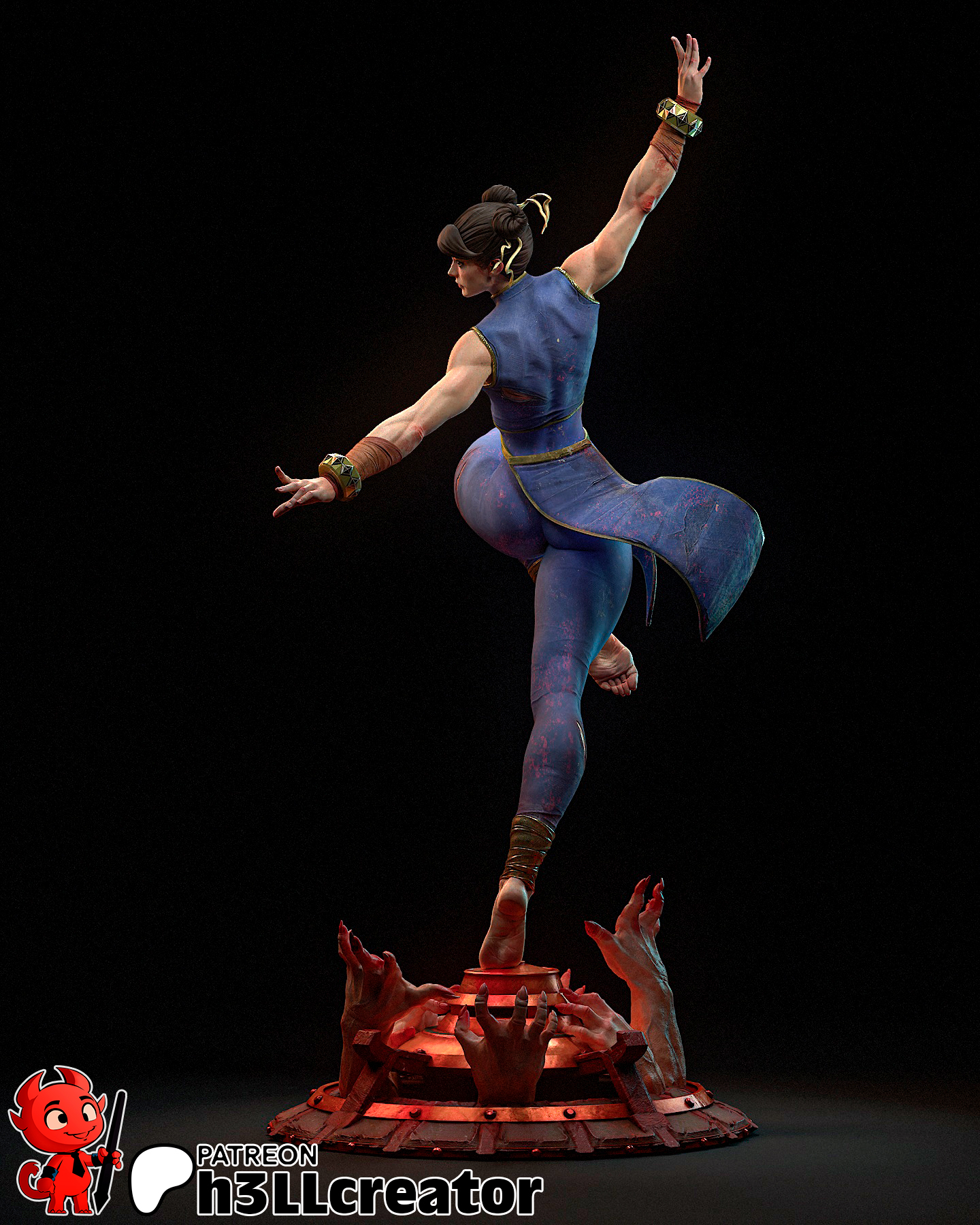 La Maestra del Golpe Relámpago . Equilibrio, Fuerza y Gracia: imagen 5