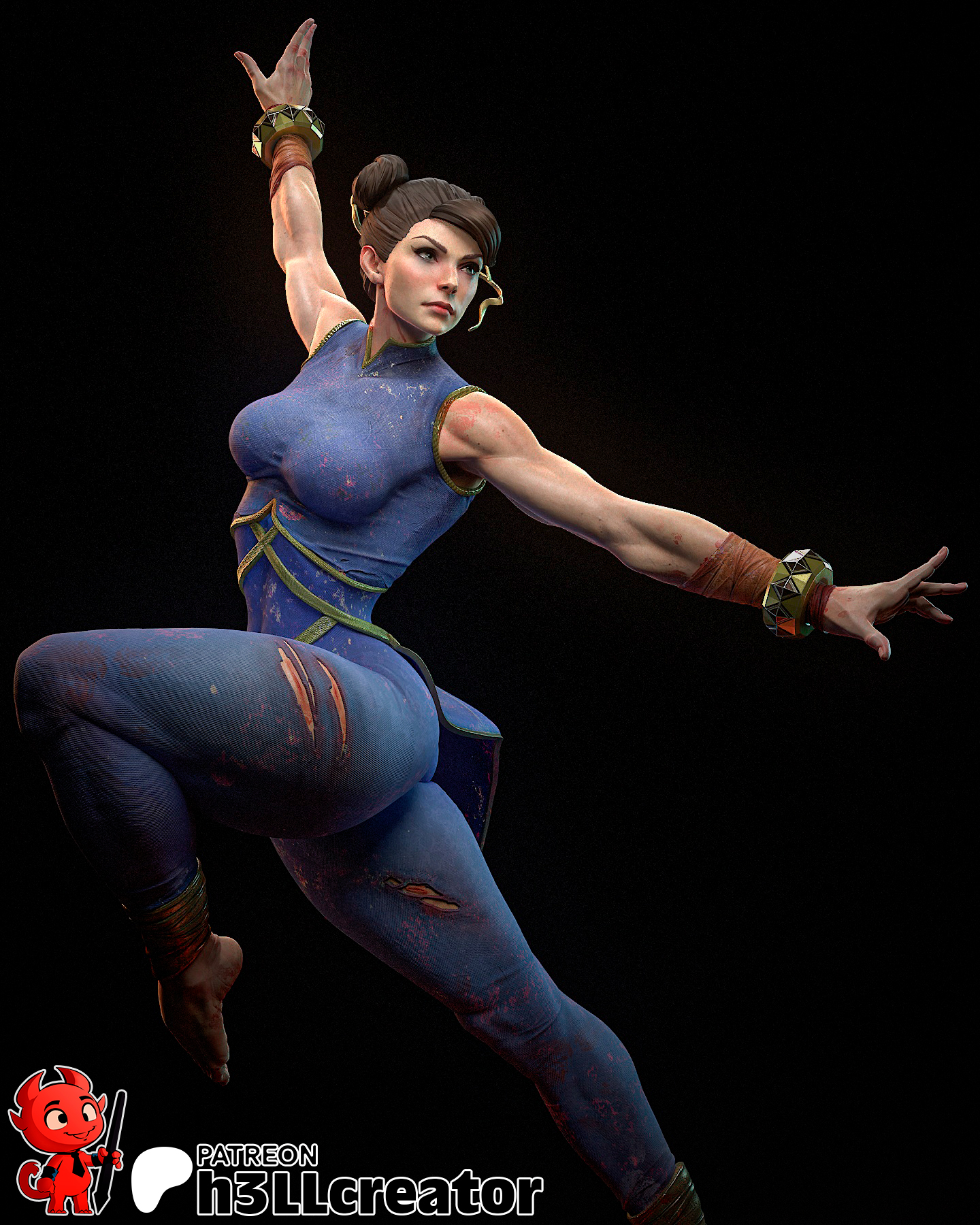 La Maestra del Golpe Relámpago . Equilibrio, Fuerza y Gracia: imagen 1
