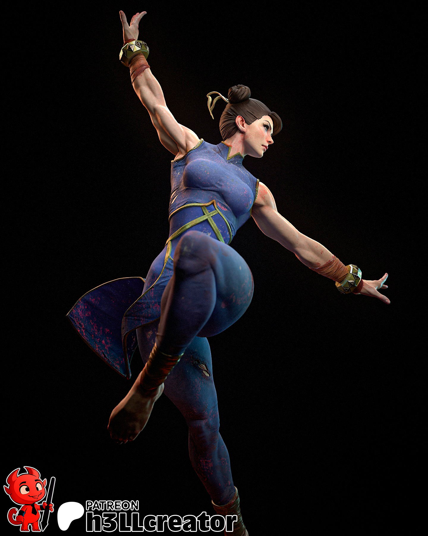 La Maestra del Golpe Relámpago . Equilibrio, Fuerza y Gracia: imagen 6