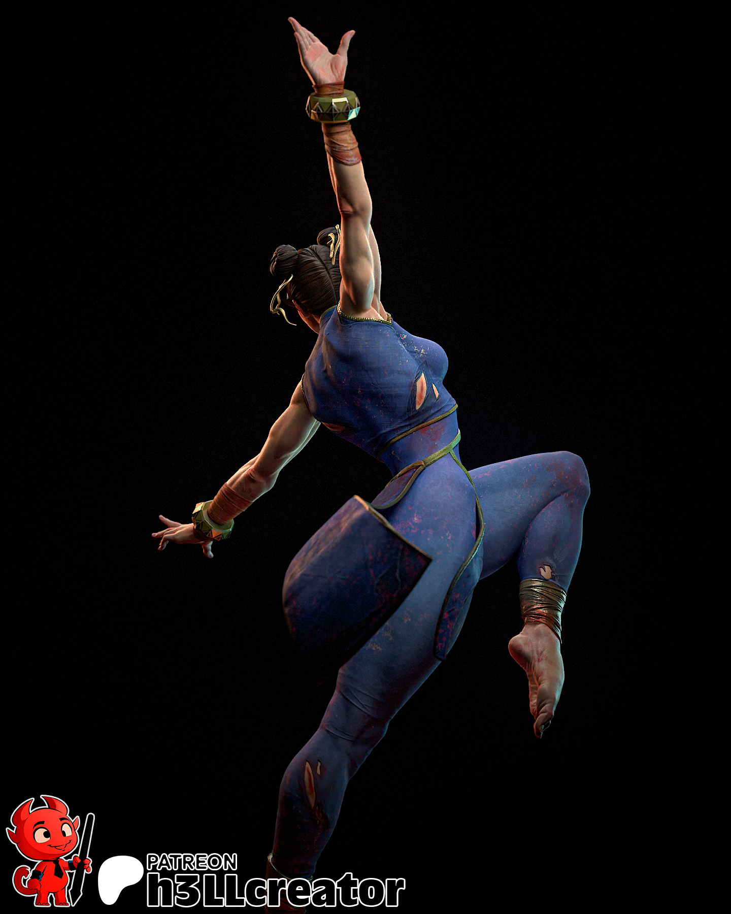 La Maestra del Golpe Relámpago . Equilibrio, Fuerza y Gracia: imagen 7
