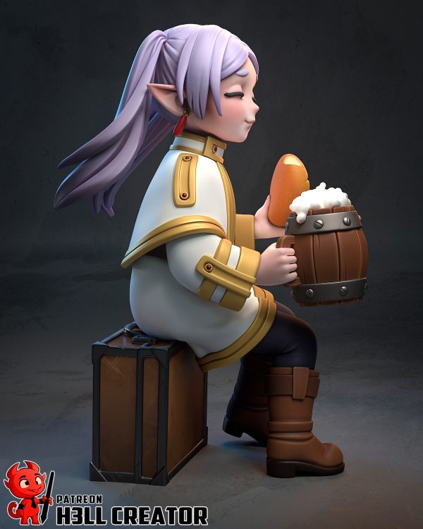 La Elfa Milenaria en Miniatura . Magia, Historia y Eternidad