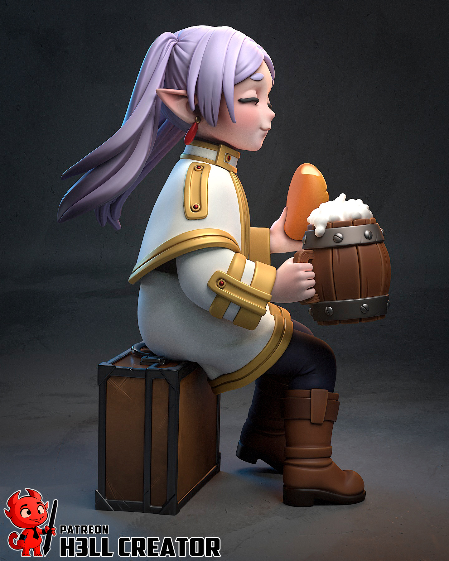 La Elfa Milenaria en Miniatura . Magia, Historia y Eternidad: imagen 6