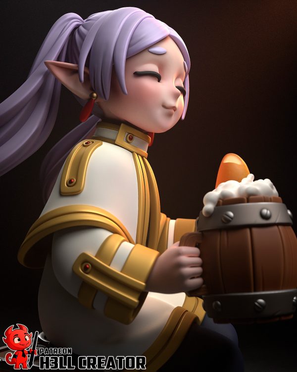 La Elfa Milenaria en Miniatura . Magia, Historia y Eternidad