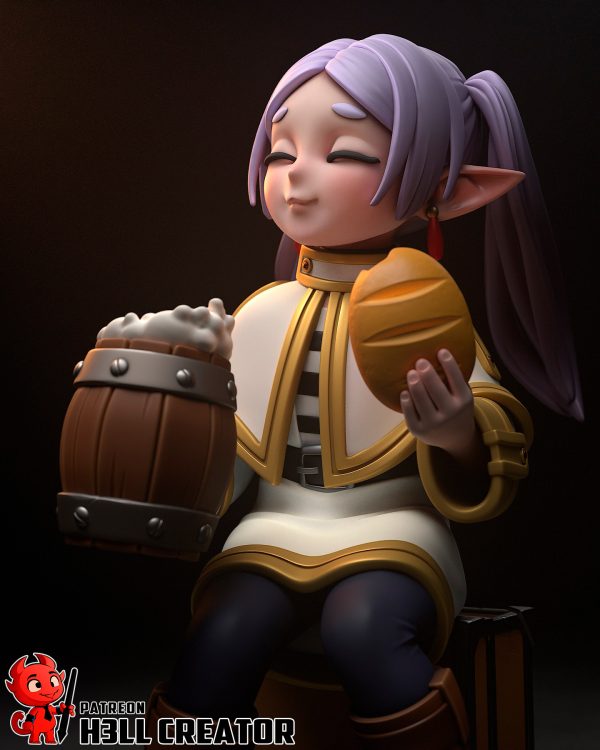 La Elfa Milenaria en Miniatura . Magia, Historia y Eternidad