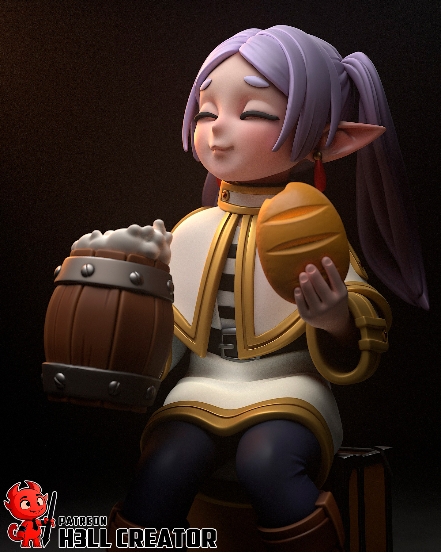 La Elfa Milenaria en Miniatura . Magia, Historia y Eternidad: imagen 8