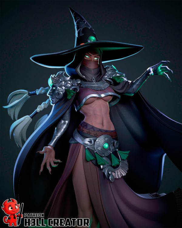 La Maestra de las Sombras y la Hechicería . Magia, Nocturnidad y Poder