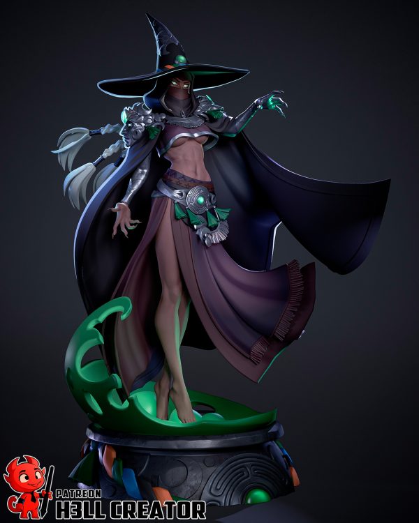 La Maestra de las Sombras y la Hechicería . Magia, Nocturnidad y Poder