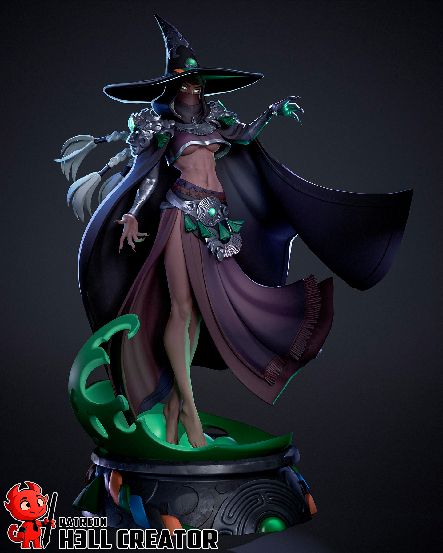 La Maestra de las Sombras y la Hechicería . Magia, Nocturnidad y Poder: imagen 2