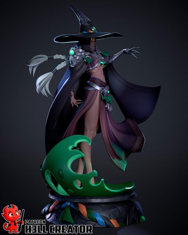 La Maestra de las Sombras y la Hechicería . Magia, Nocturnidad y Poder