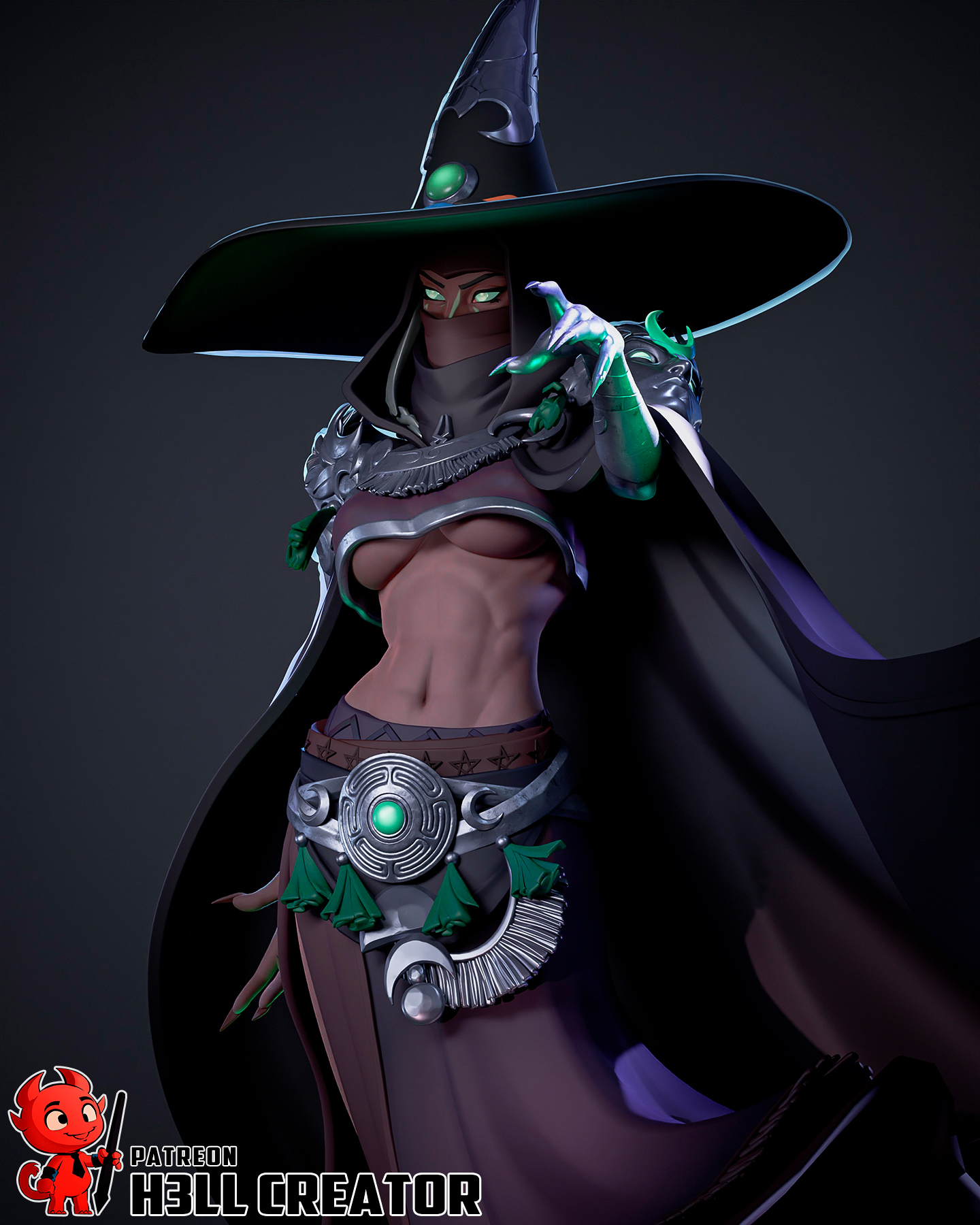 La Maestra de las Sombras y la Hechicería . Magia, Nocturnidad y Poder: imagen 8