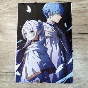 Lámina Artística: El Peso de los Recuerdos y la Eternidad - Ilustración Fanart en Papel Artesanal