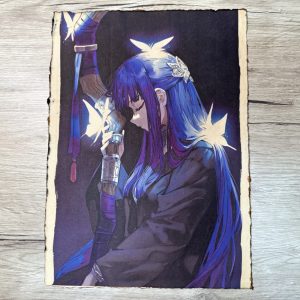 Lámina Artística: El Destello del Legado Mágico - Ilustración Fanart en Papel Artesanal