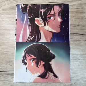 Lámina Artística: El Secreto de la Boticaria y el Rostro de la Corte - Ilustración Fanart en Papel Artesanal