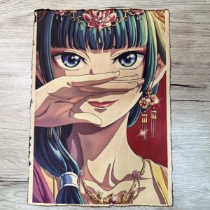 Lámina Artística: La Sabiduría de las Hierbas - Ilustración Fanart en Papel Artesanal
