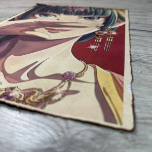 Lámina Artística: La Sabiduría de las Hierbas - Ilustración Fanart en Papel Artesanal: imagen 2