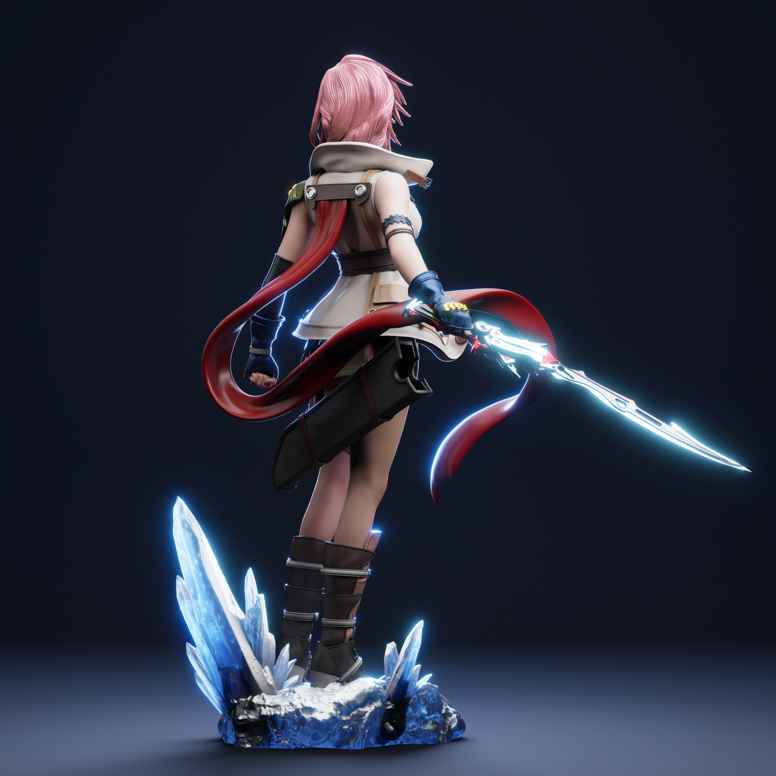 La Guerrera del Destino Cristalino . Coraje, Acero y Magia: imagen 5