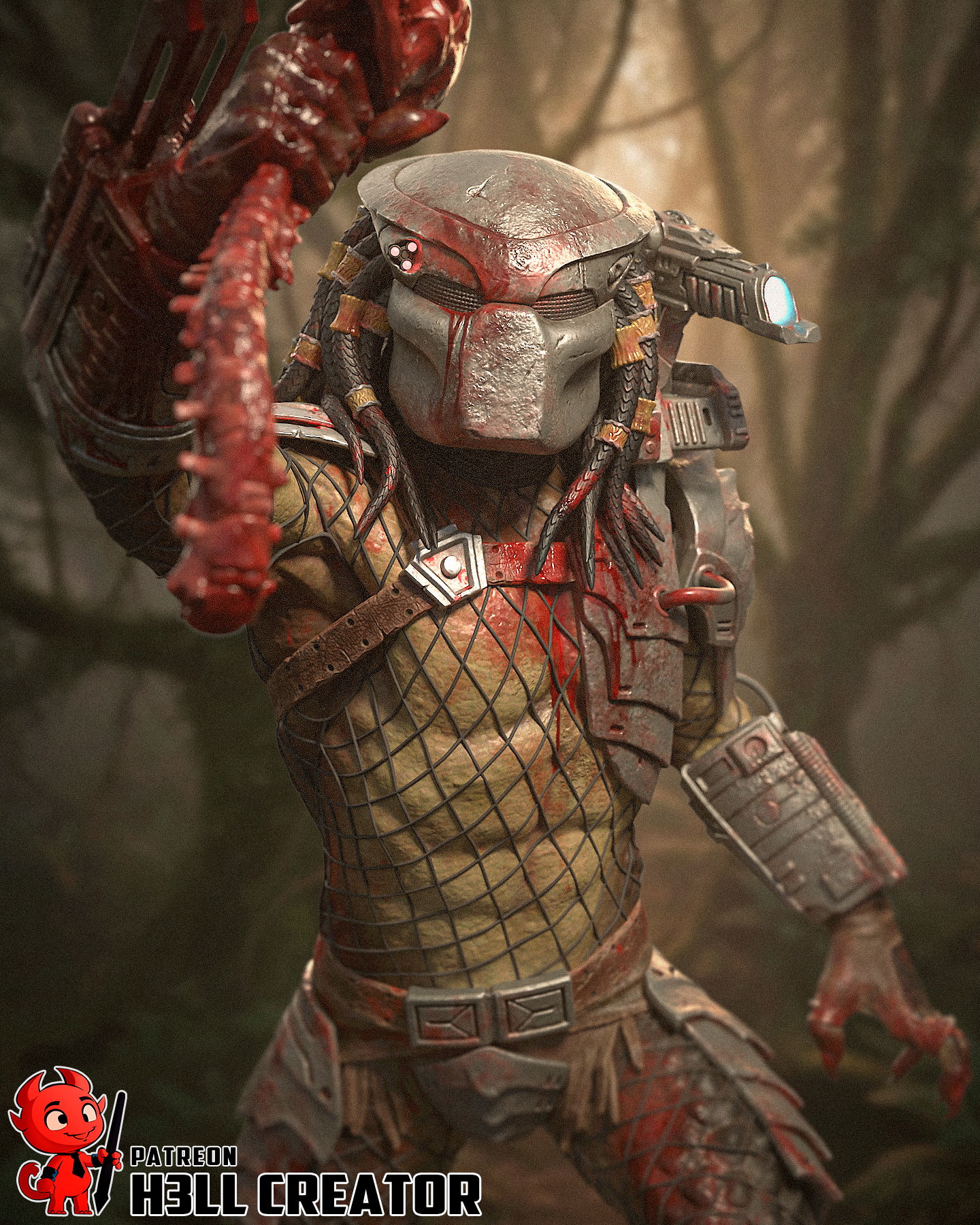 El Cazador Intergaláctico de la Jungla . Acecho, Trofeos y Honor: imagen 1