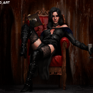 La Hechicera de Vengerberg . Poder, Elegancia y Hechicería: imagen 3