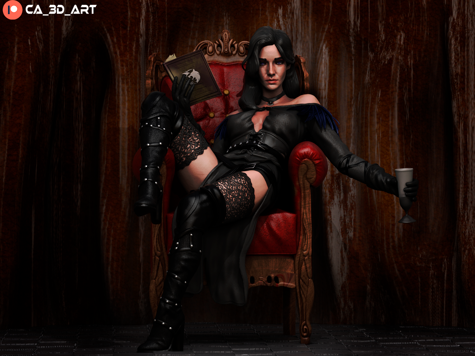 La Hechicera de Vengerberg . Poder, Elegancia y Hechicería: imagen 3